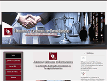Tablet Screenshot of juridicolicitaciones.com